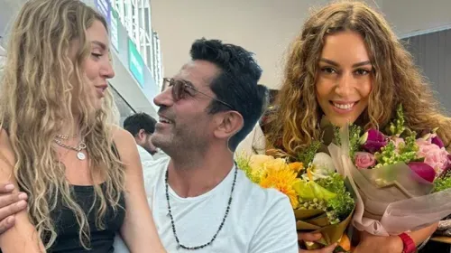 Kenan İmirzalıoğlu'ndan eşi Sinem Kobal'a doğum günü çiçeği